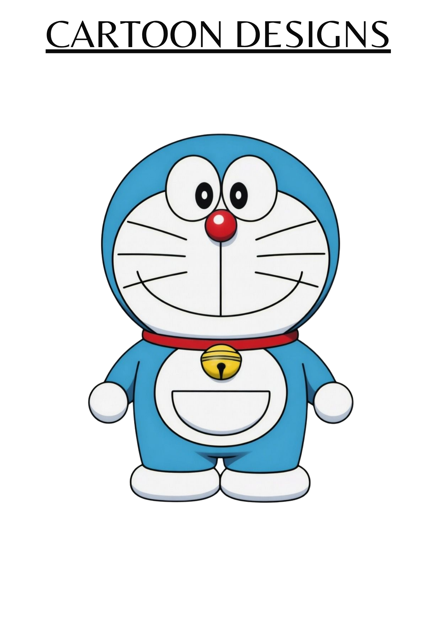 Doraemon Robot Cat Mascot Art